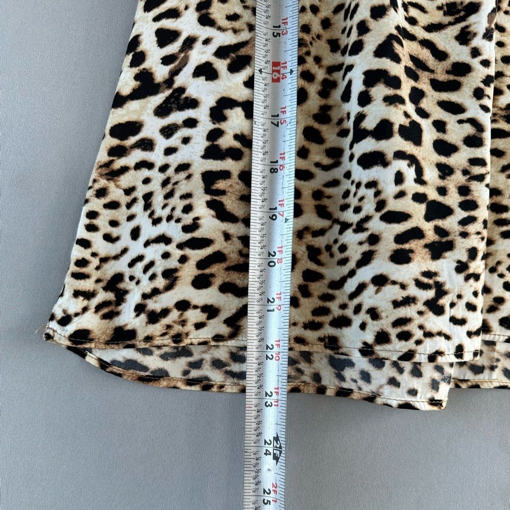 🎉5 for $45🎉 NWT Philosophy top blouse shirt size XS animal print - Picture 7 of 11